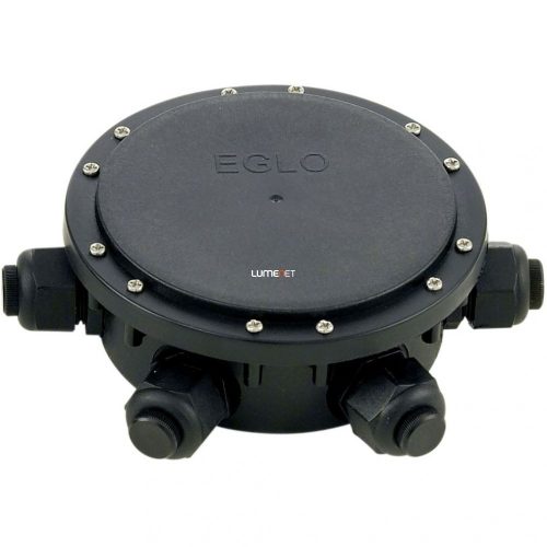Eglo 91207 kültéri földbe süllyeszthető 6 bemenetes elosztó fekete műanyag IP68 Eglo 91207 kültéri földbe süllyeszthető 6 bemenetes elosztó fekete műanyag IP68