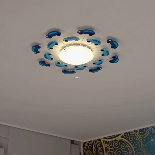 Eglo 92146 Viki 1 fali/mennyezeti lámpa 1xE27 max.60W kék autó Eglo 92146 Viki 1 fali/mennyezeti lámpa 1xE27 max.60W kék autó