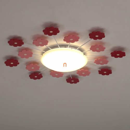 Eglo 92147 Viki 1 fali/mennyezeti lámpa 1xE27 max.60W rózsaszín virág Eglo 92147 Viki 1 fali/mennyezeti lámpa 1xE27 max.60W rózsaszín virág