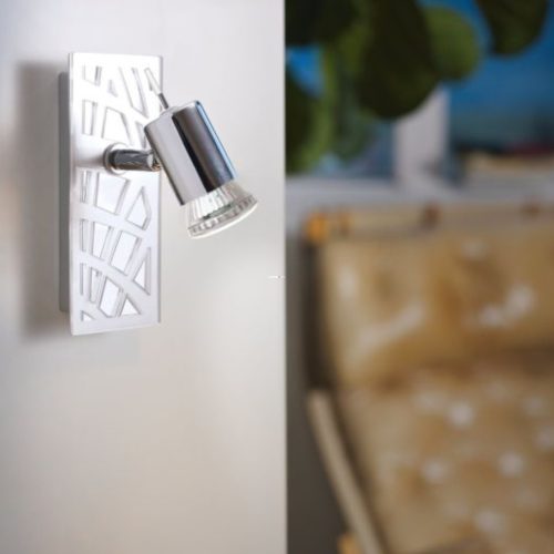 Eglo 93175 szpot fali 1xGU10 5W LED kr, mozaik 16,5x7cm Daven 1 Eglo 93175 szpot fali 1xGU10 5W LED kr, mozaik 16,5x7cm Daven 1