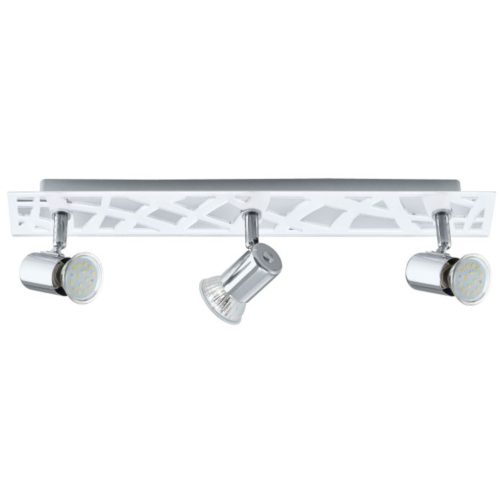 Eglo 93177 szpot fali/mennyezeti lámpa 3xGU10 5W LED kr, mozaik 46x7cm Daven 1 Eglo 93177 szpot fali/mennyezeti lámpa 3xGU10 5W LED kr, mozaik 46x7cm Daven 1