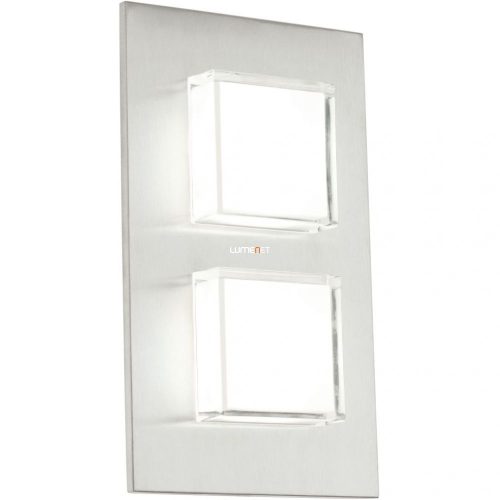 Eglo 93365 kültéri LED fali 2x2,5W 320lm 15*25*5,5cm nemesacél IP44 Pias Eglo 93365 kültéri LED fali 2x2,5W 320lm 15*25*5,5cm nemesacél IP44 Pias