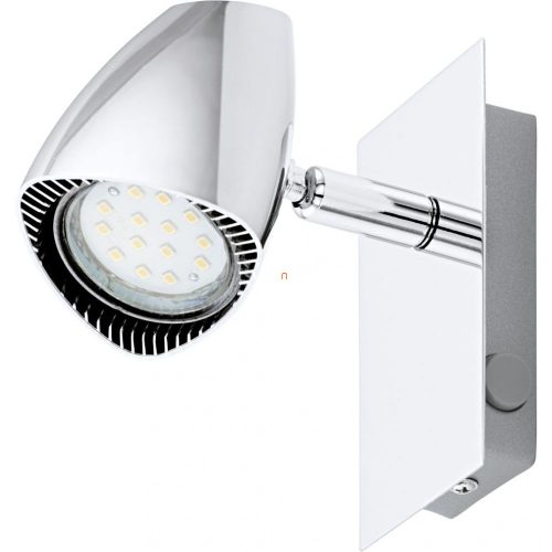 EGLO 93672 LED-es fali GU10 1x3W króm 12x6cm Corbera EGLO 93672 LED-es fali GU10 1x3W króm 12x6cm Corbera