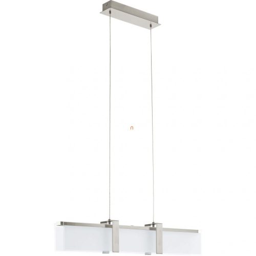 Eglo 93738 LED-es függeszték 24W matt nikkel/szatin üveg 75x9cm Campera Eglo 93738 LED-es függeszték 24W matt nikkel/szatin üveg 75x9cm Campera
