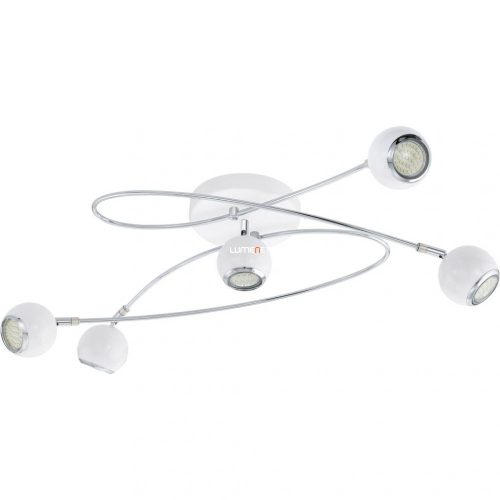 EGLO 94252 Led mennyezeti GU10 5x3W fehér/króm Locanda EGLO 94252 Led mennyezeti GU10 5x3W fehér/króm Locanda